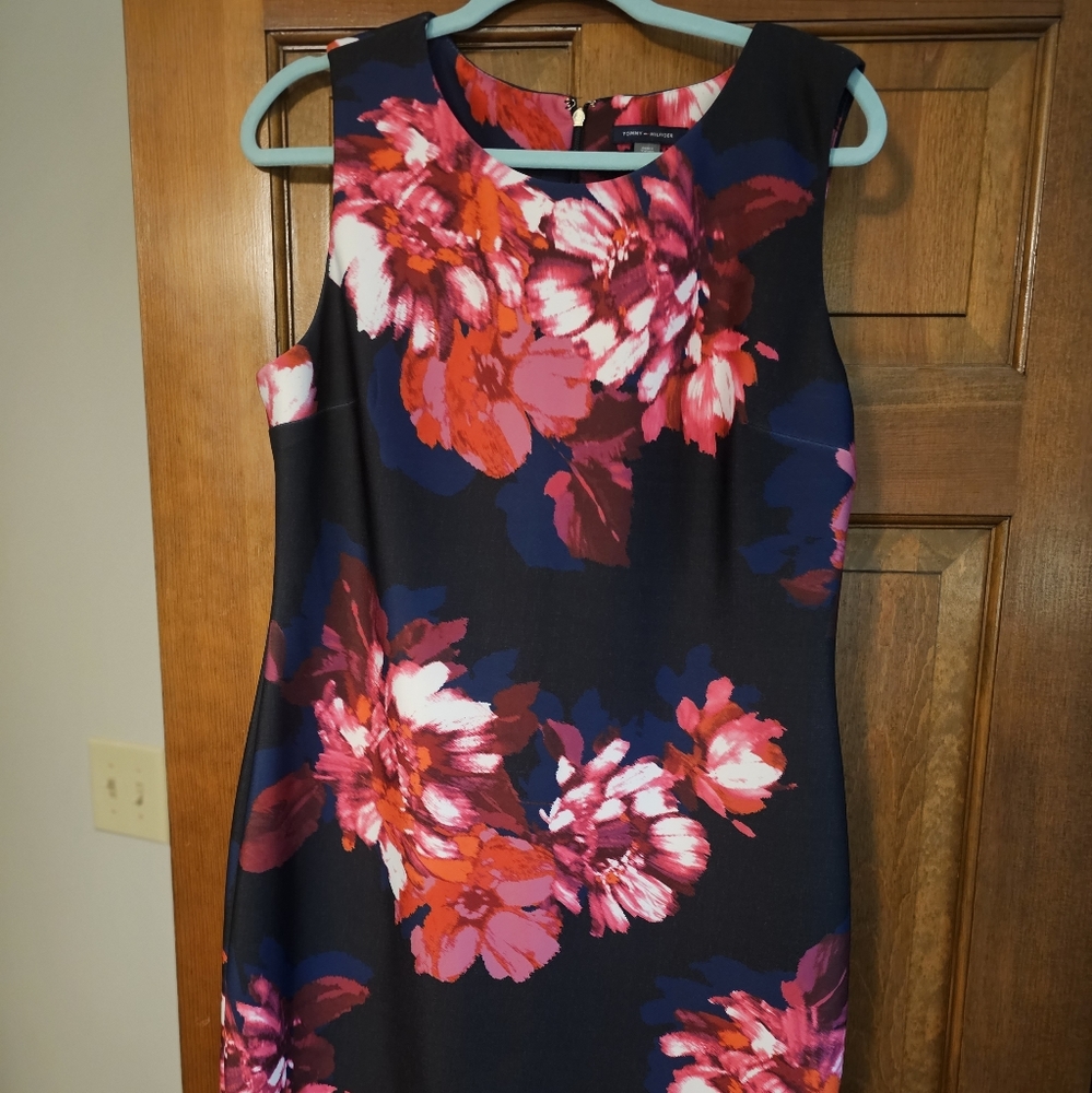 Tommy Hilfiger sleeveless floral dress